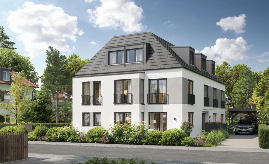 Gut in Form. Drei moderne und großzügige Stadthäuser.