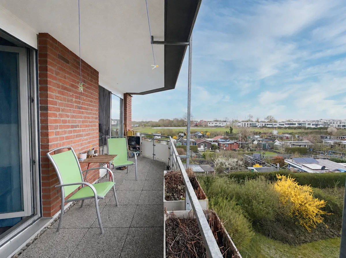 Die tolle Aussicht mit Weitblick