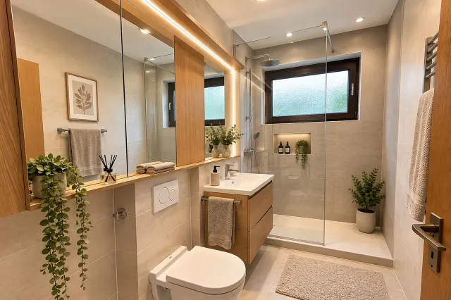 IMAGE-Bad mit Dusche