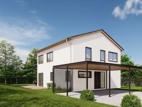 bauwerk.AS10 – Drei individuelle Einfamilienhäuser – Aicha vorm Wald-Weferting