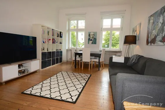 Charmante möblierte 2-Zimmer-Altbauwohnung in Berlin-Tempelhof