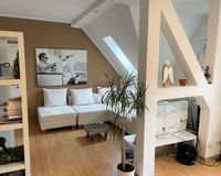 Wohnzimmer mit Balken