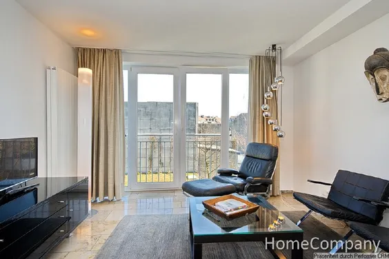 Ansprechende, schicke Wohnung mit Balkon und viel Komfort im Zentrum von Düsseldorf