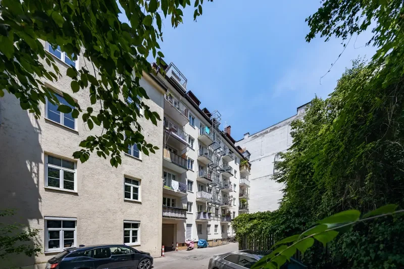 Blick in den Innenhof