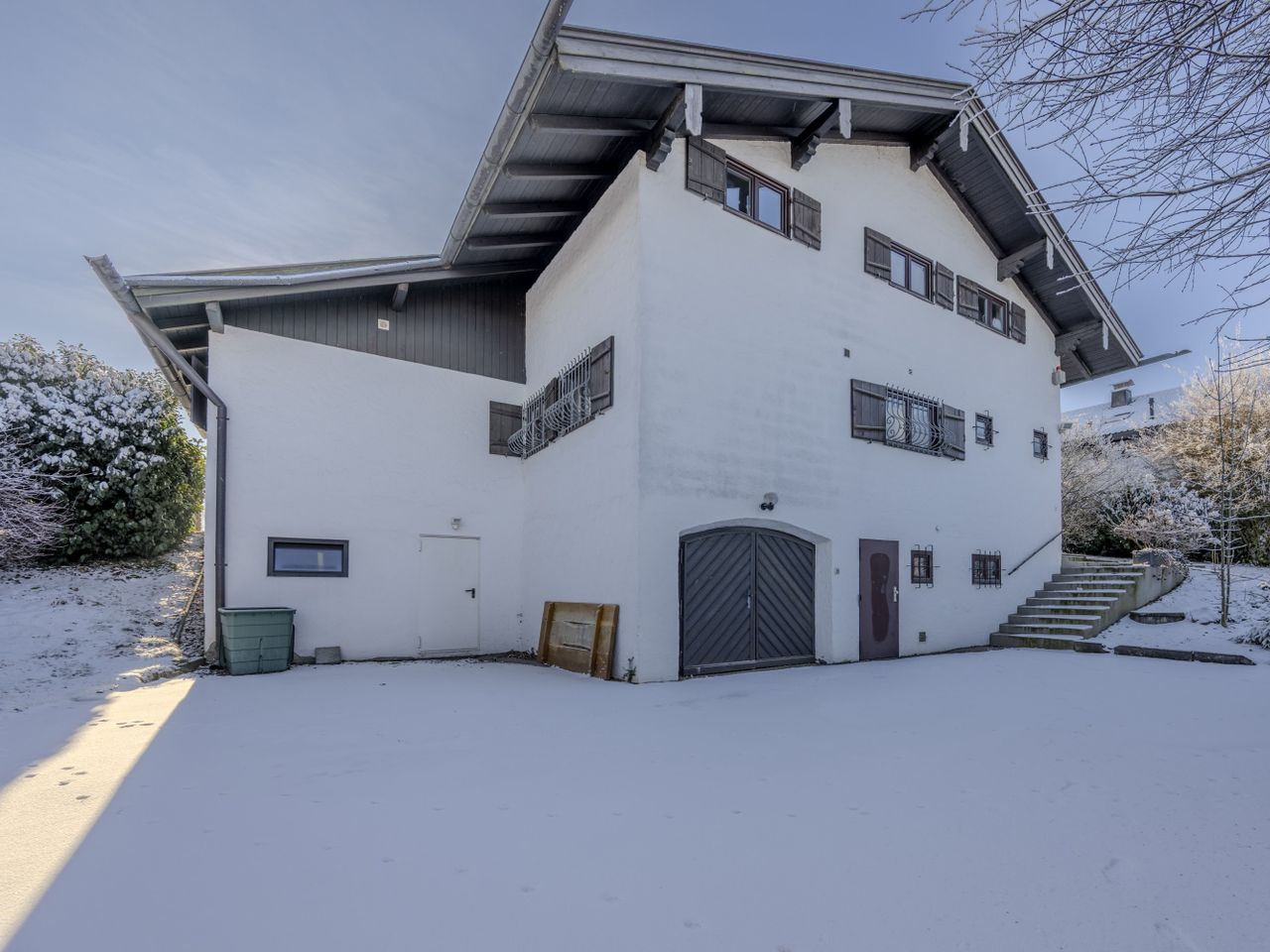 Frontalanblick Haus
