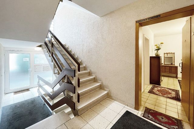 gepflegtes Treppenhaus