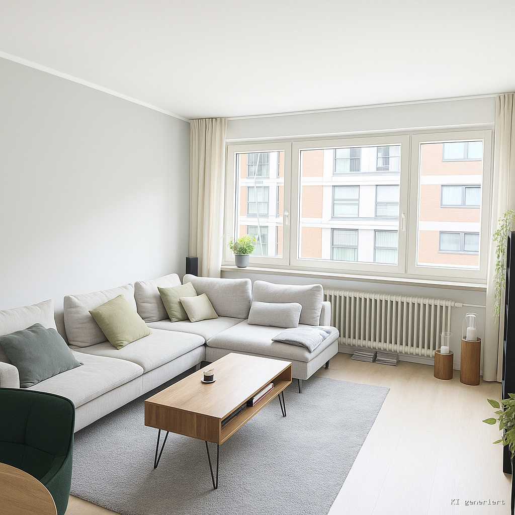 Düsseldorf-Unterbilk: 4-Zimmer-Balkonwohnung mit Blick in begrünte Hinterhöfe!! - Foto 1