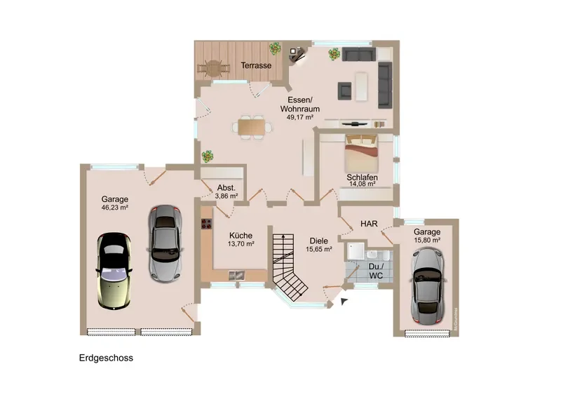 Grundriss EG