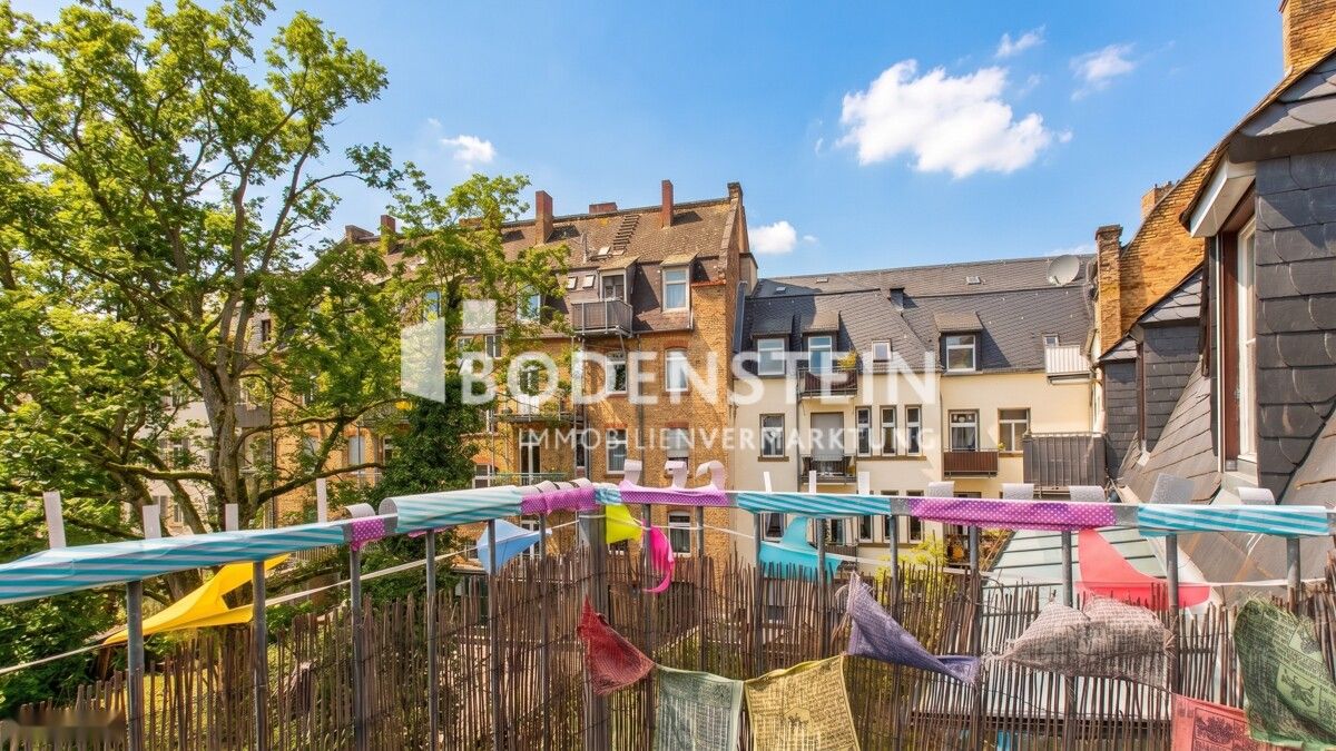 Ausblick vom hinteren Balkon