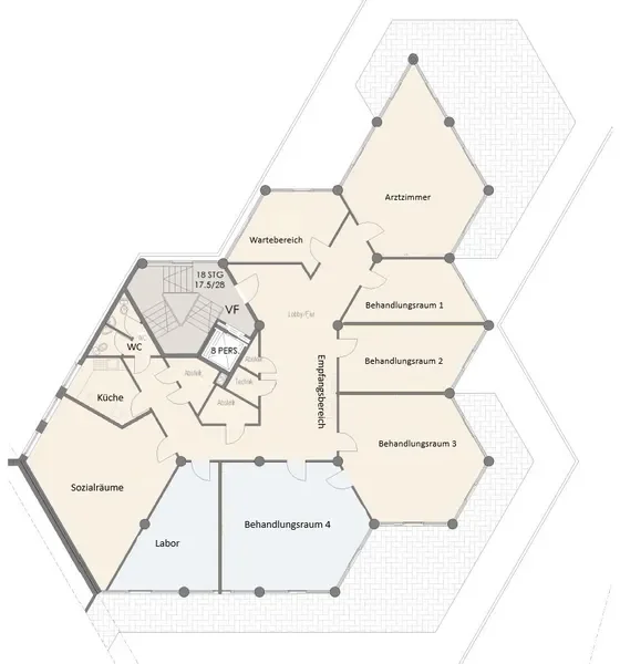 Mustergrundriss (Beispiel) 