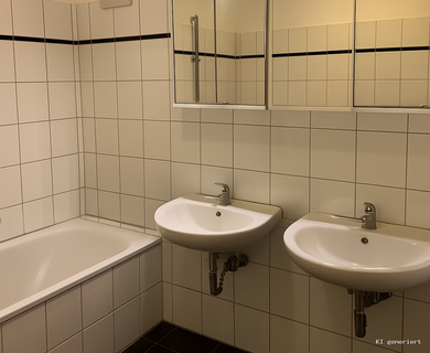 Tolle 3-Zimmer-Stadtwohnung mit Einbauküche, Balkon, 2 Bädern, Aufzug und Tiefgaragenstellplatz - Foto 2