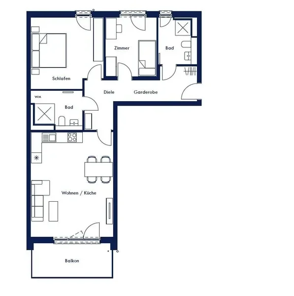 Wohnung 62