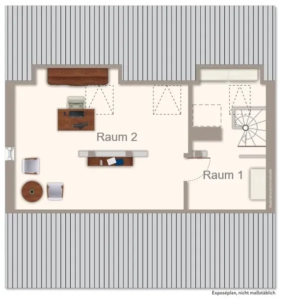 Grundriss Dachgeschoss