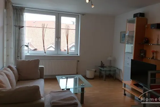 3 Zi.Whg, möbliert, 4. OG, Loggia, komplett augestattet, City.