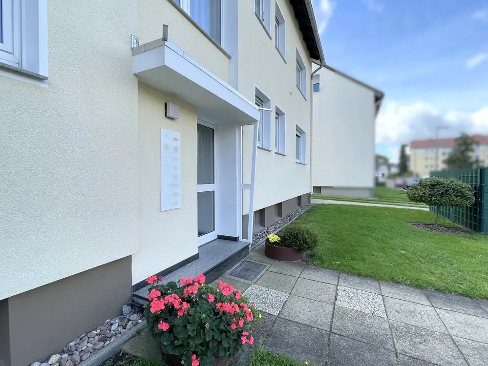 Gepflegter Hauseingang