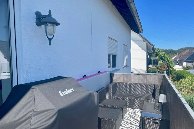 Balkon als Verlängerung des Wohnzimmers