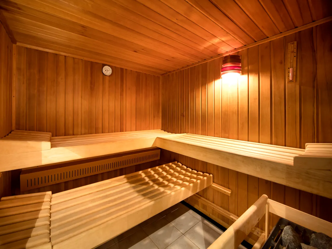 Finnische Sauna
