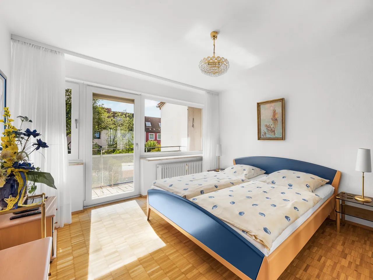 Schlafzimmer im OG (Reiheneckhaus)