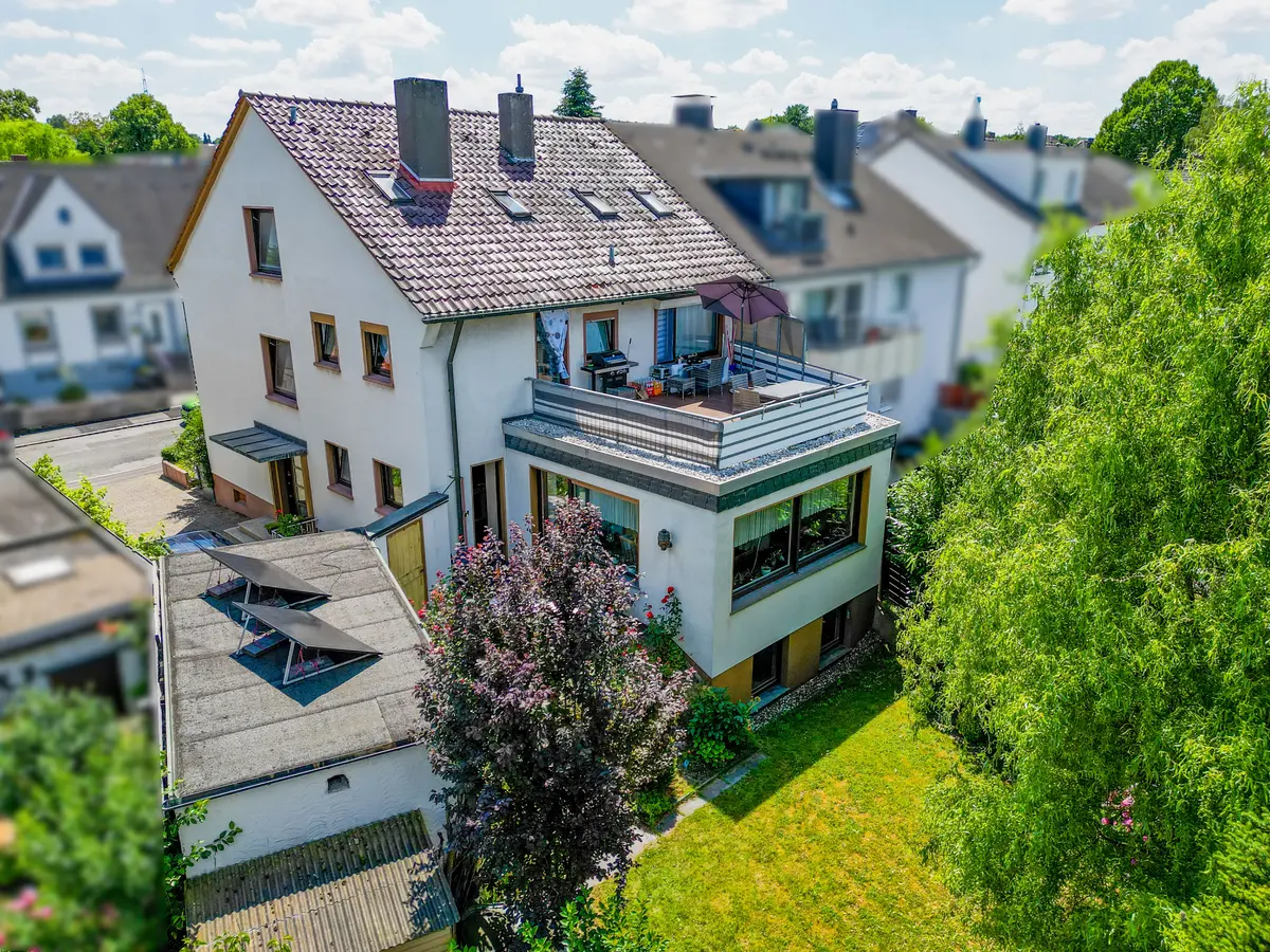 Haus Rückansicht