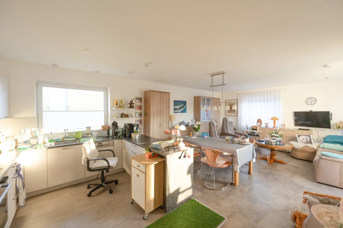 Wohnzimmer/Küche OG