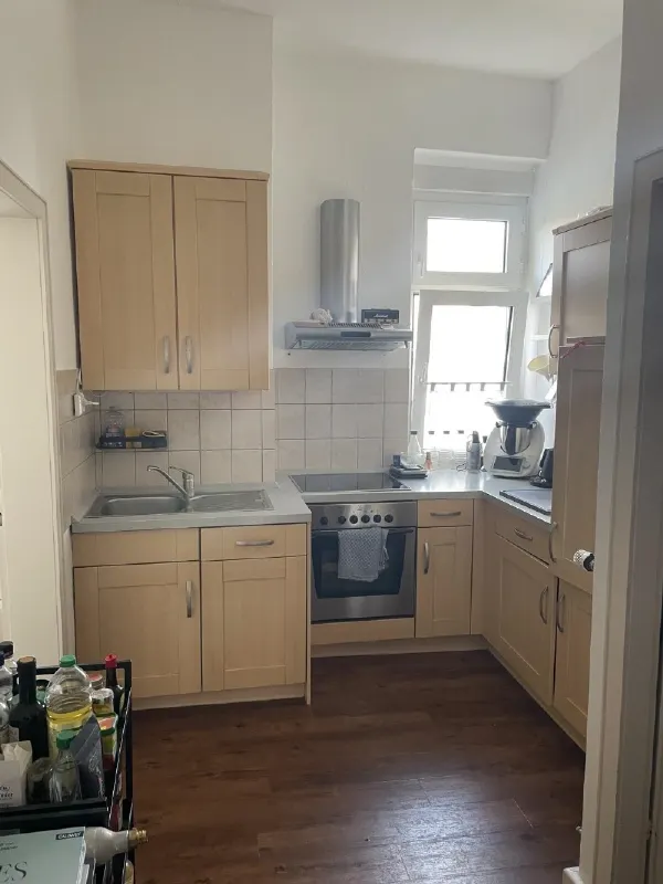 Gepflegte 2-Zimmer-Altbauwohnung mit Garten - Foto 4