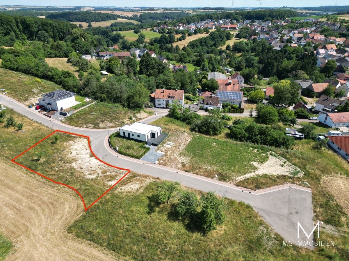 Ansicht Baugrundstück