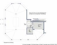 Grundrissskizze Obergeschoss