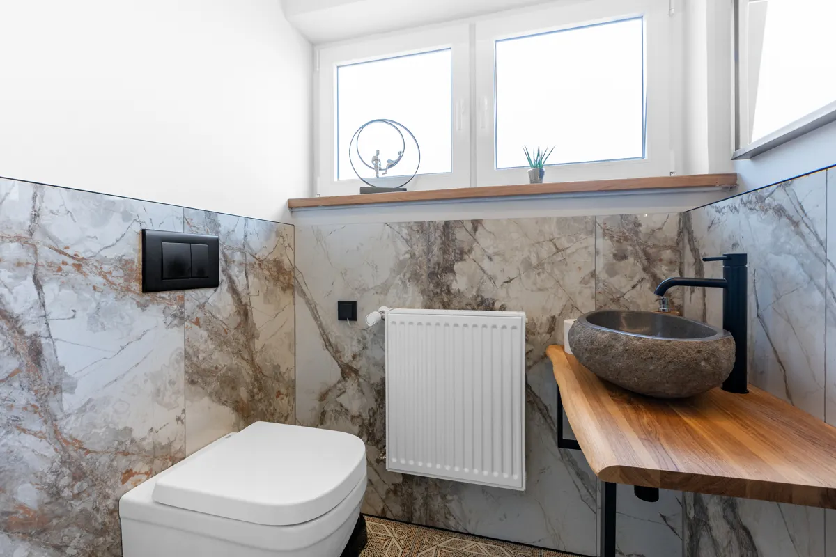 Gäste-WC Erdgeschoss Anbau