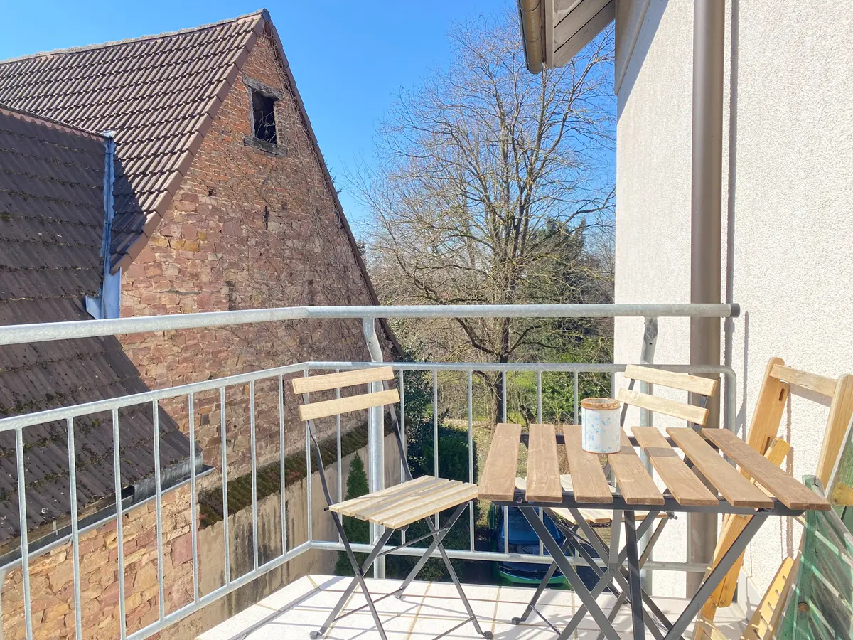 Balkon mit schönem Ausblick - Südwest