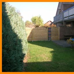 EG, 3 Zimmer mit Garten und Garage in ruhiger Wohnlage mit Super Aussicht. Gerne mit Hund und Katze.