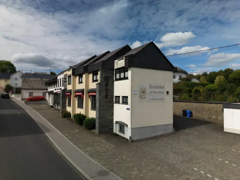 Gebäudeansicht Anbau Pension