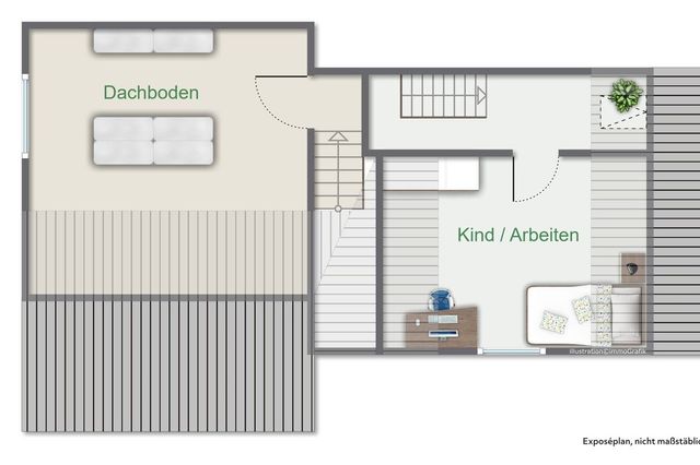 Grundriss Dachgeschoss