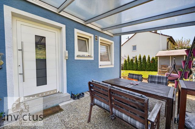Terrasse vor dem Hauseingang