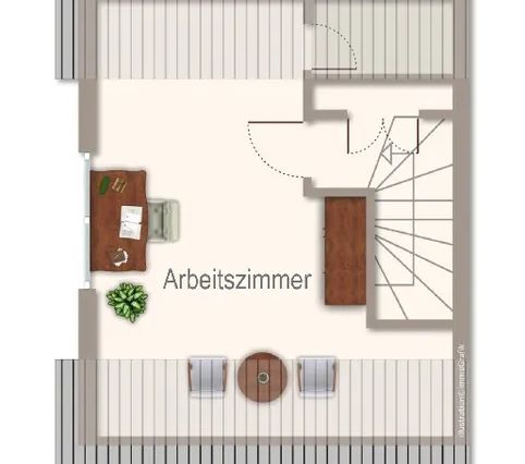 Grundriss Spitzboden