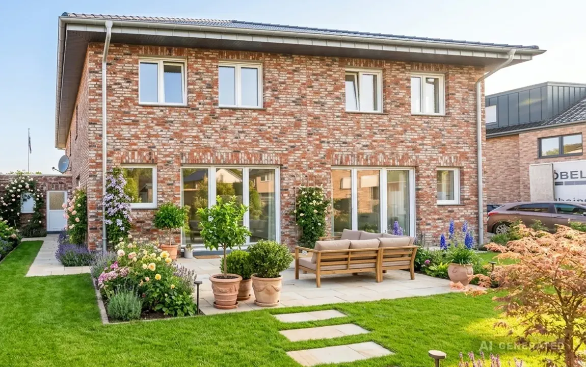 Vier Zimmer, offener Wohnbereich, eigener Garten – Ihr individuelles Zuhause wartet