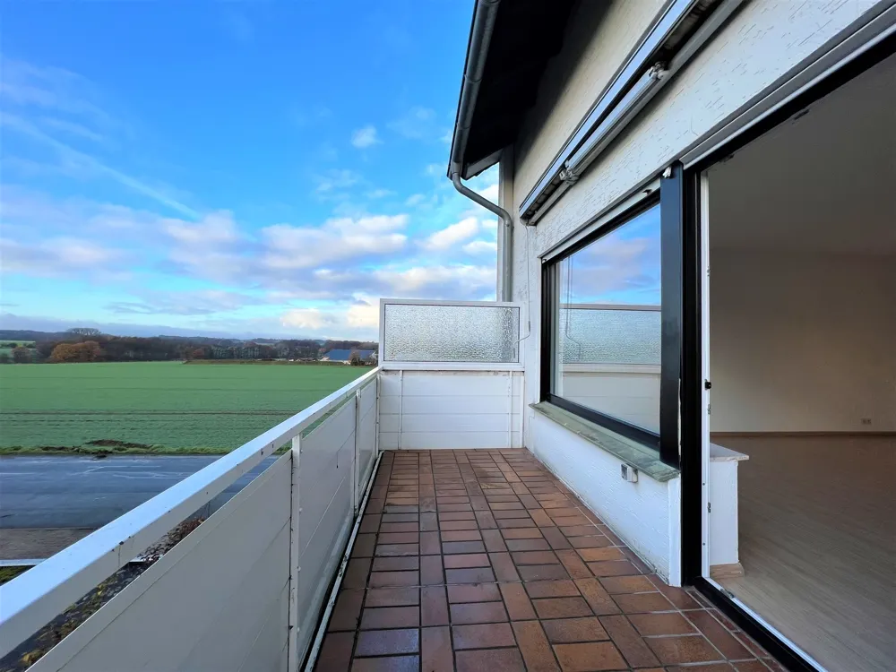 Balkon mit herrlichem Weitblick