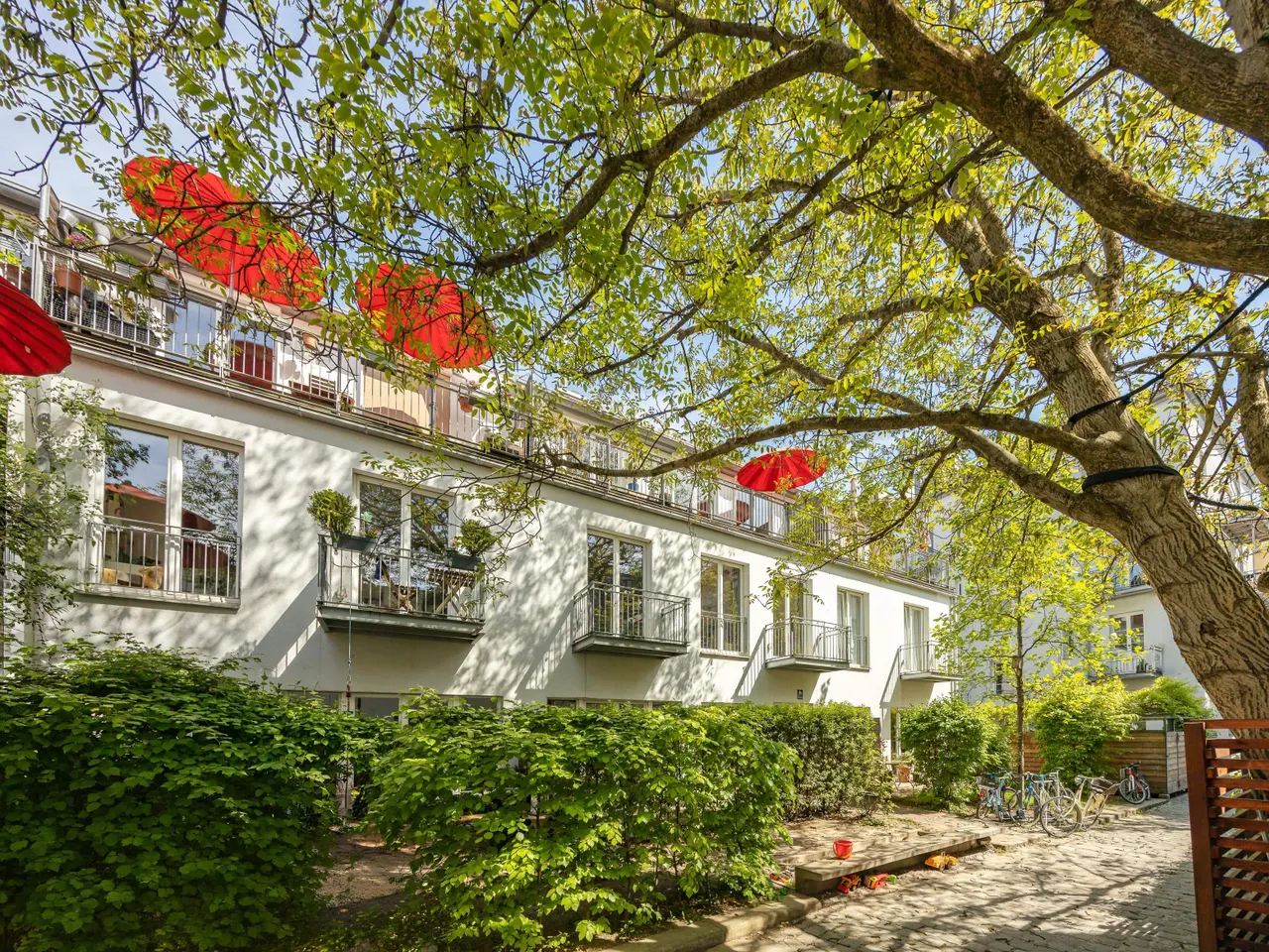Hausansicht Innenhof