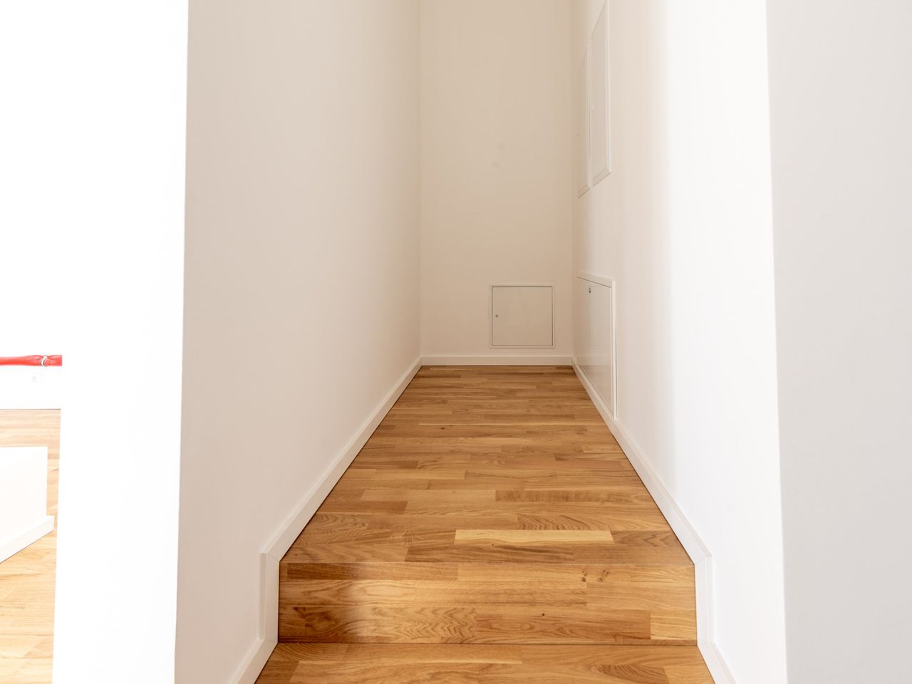 Abstellfläche im Flur