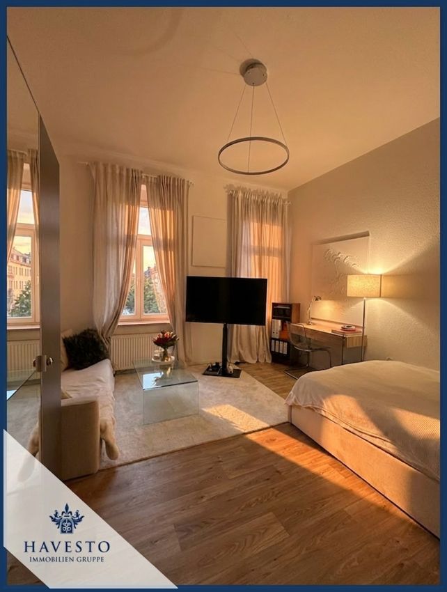 Exklusive, voll möblierte Einraumwohnung in bester Lage der Magdeburger Innenstadt! - Foto 3