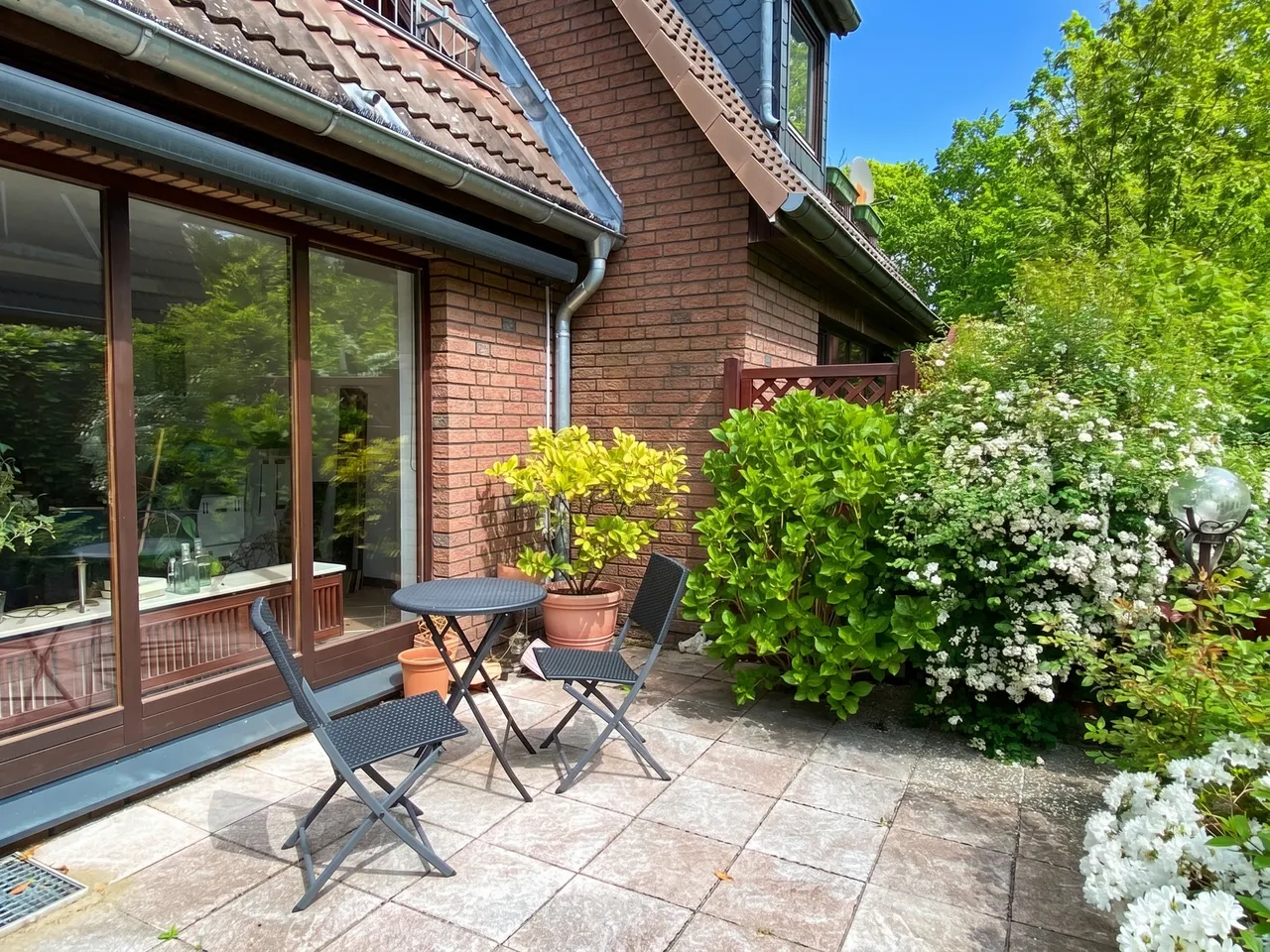 Idyllische Terrasse
