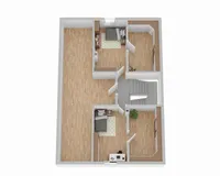 Grundriss Dachgeschoss (nicht maßstabsgetreu)