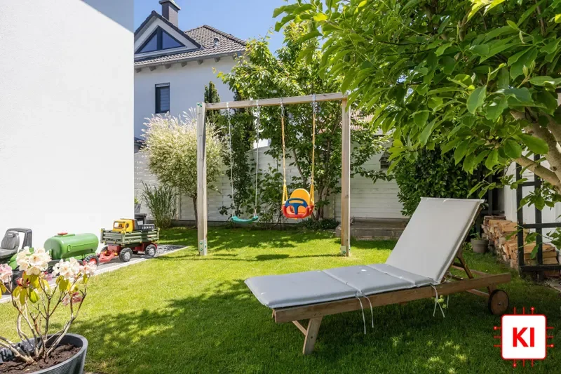 KI-generiert: Garten
