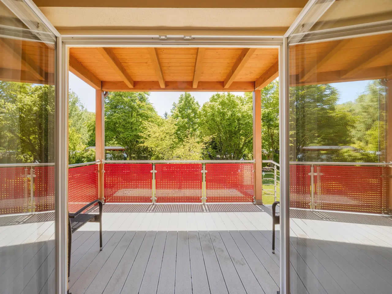 Loggia im Hochparterre