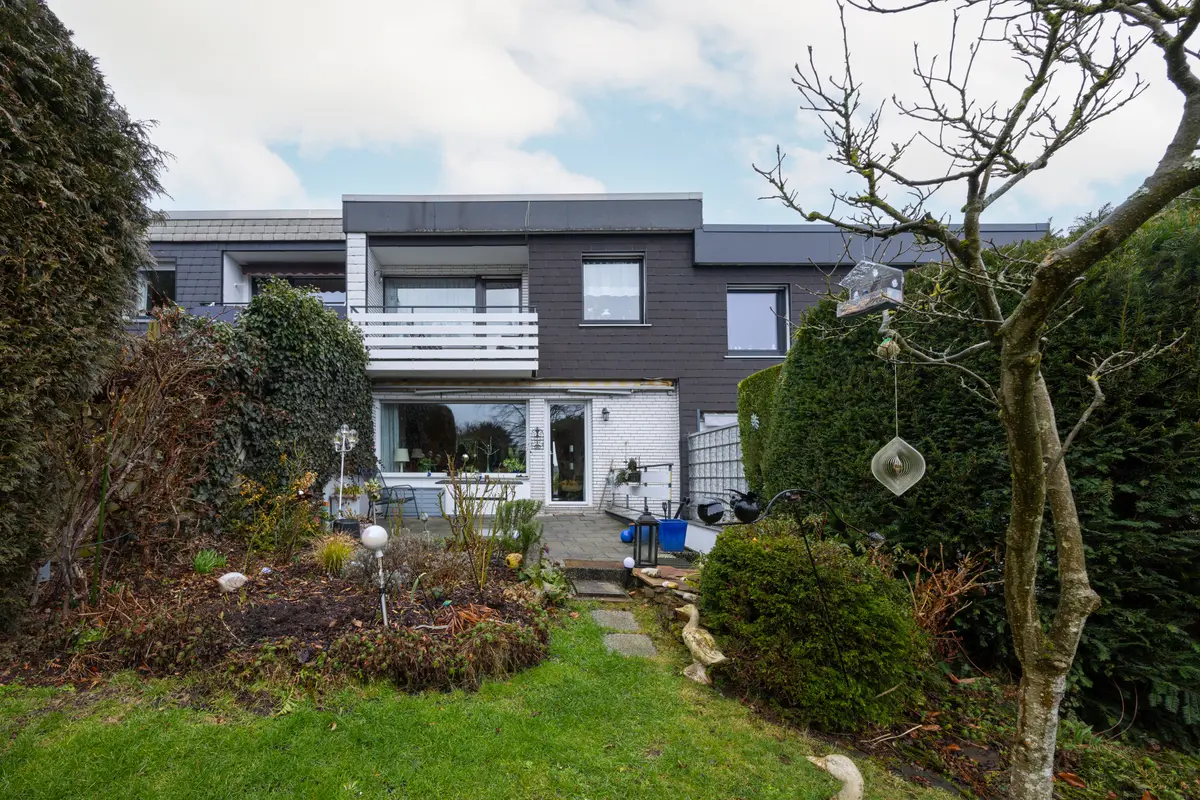 Hinteransicht Haus