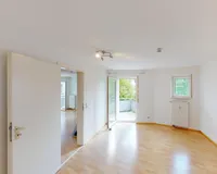 Schlafzimmer mit Balkon