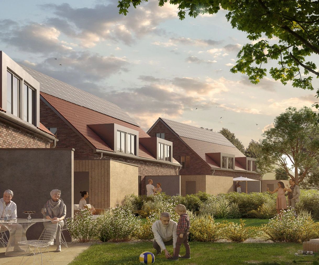 Kaiserquartier Gütersloh als innerstädtisches Neubauprojekt mit Wohnungen, Büros und Gastronomieflächen