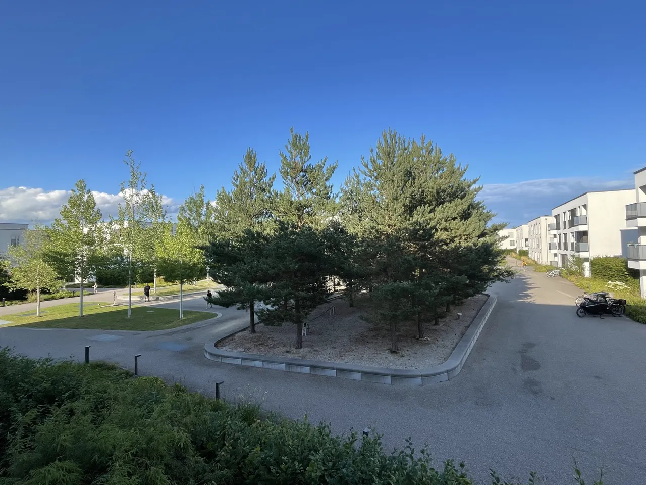 Blick von Balkon