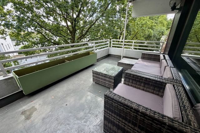 grosser Balkon