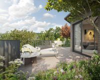 Es handelt sich um unverbindliche Illustrationen mit Sonderausstattungen. Die Bauausführung erfolgt durch das Bauunternehmen