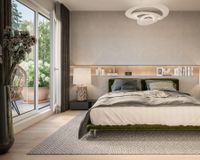 Es handelt sich um unverbindliche Illustrationen mit Sonderausstattungen. Die Bauausführung erfolgt durch das Bauunternehmen